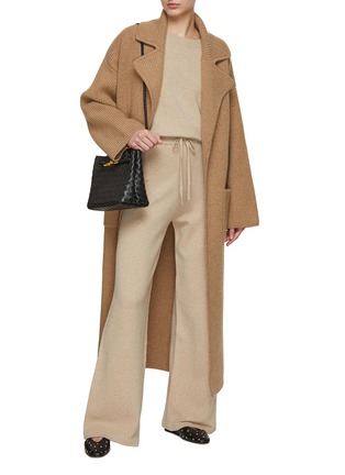 Figure View - Click To Enlarge - YVES SALOMON - Wool Pants