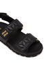 Detail View - Click To Enlarge - MIU MIU - Matelassé Leather Sandals