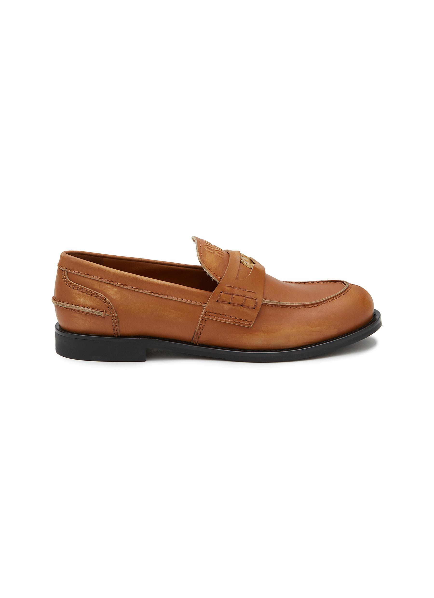 2025春夏新作【MIU MIU】Penny Loafers スエード ローファー 2025春夏新作【MIU MIU】Penny Loafers スエード ローファー