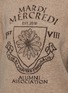  - MARDI MERCREDI - Small Alumni Emblem Cropped Pullover