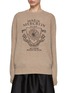 Main View - Click To Enlarge - MARDI MERCREDI - Small Alumni Emblem Cropped Pullover