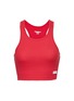 Main View - Click To Enlarge - ALEXANDER WANG - Bodywear Cropped Ribbed Racerback Tank Top