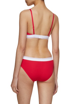 Back View - Click To Enlarge - ALEXANDER WANG - Bodywear Contrast Waist Band Classic Brief