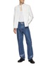 Figure View - Click To Enlarge - LOEWE - Negative Space Embroidered Angram Shirt