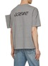 Back View - Click To Enlarge - LOEWE - Distorted Panel Cotton T-Shirt