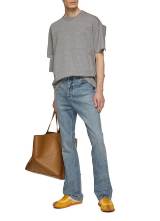 Figure View - Click To Enlarge - LOEWE - Distorted Panel Cotton T-Shirt