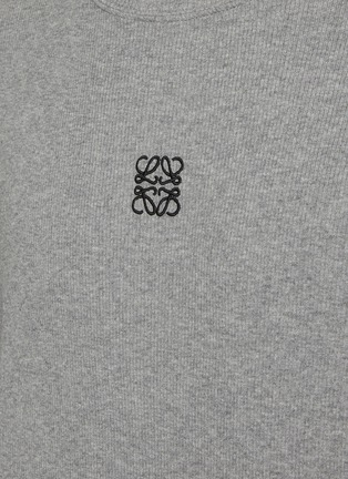  - LOEWE - Anagram Embroidered Cotton T-Shirt