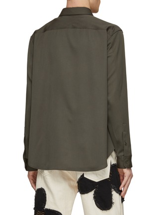 Back View - Click To Enlarge - LOEWE - Double Flap Pocket Shirt