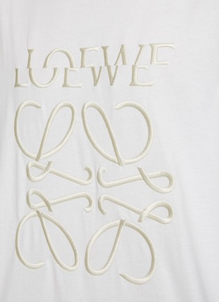  - LOEWE - Distorted Logo Cotton T-Shirt