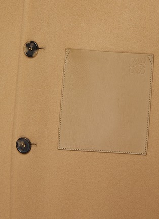  - LOEWE - Leather Anagram Pocket Workwear Jacket