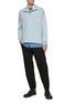 Figure View - Click To Enlarge - LOEWE - Logo Embroidered Cotton Sweatshirt