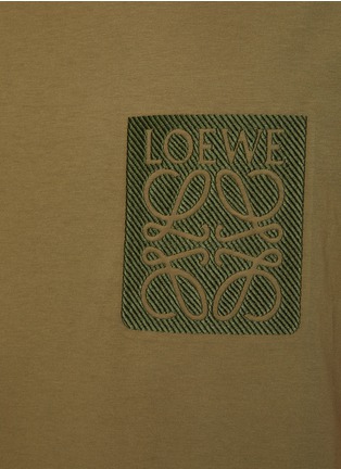  - LOEWE - Negative Space Embroidered Angram T-Shirt
