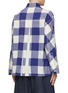 Back View - Click To Enlarge - LOEWE - Oversized Check Wool Shirt