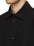 Detail View - Click To Enlarge - LOEWE - Drawstring Hood Cotton Overshirt