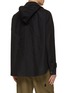 Back View - Click To Enlarge - LOEWE - Drawstring Hood Cotton Overshirt