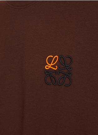  - LOEWE - Embroidered Anagram T-Shirt