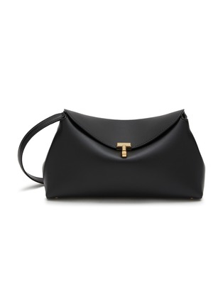 TOTEME BAGS | T-Lock Leather Clutch Bag