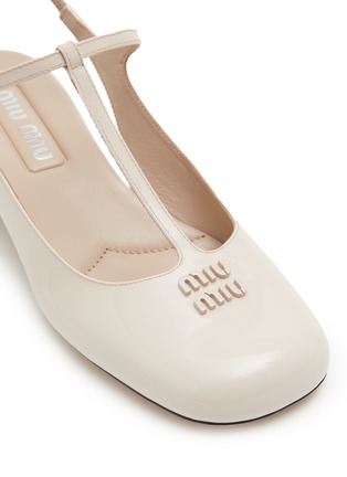 Detail View - Click To Enlarge - MIU MIU - 35 Mary Jane Pumps