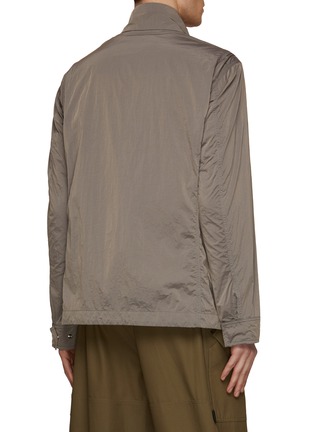 Back View - Click To Enlarge - PAUL & SHARK - Zip Front High Neck Utility Field Jacket