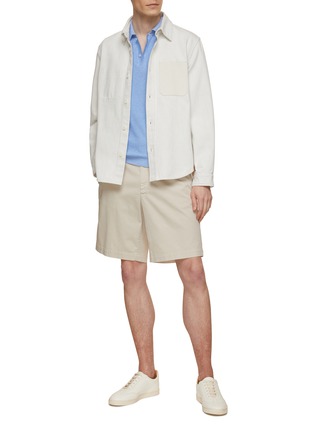 Figure View - Click To Enlarge - PAUL & SHARK - Fresco Cotton Polo Shirt