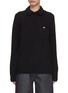 Main View - Click To Enlarge - BARRIE - x Sofia Coppola Polo Collar Chunky Knit Sweater
