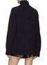 Back View - Click To Enlarge - BARRIE - x Sofia Coppola High Ribbed Collar Chunky Button Up Jacket