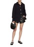Figure View - Click To Enlarge - BARRIE - x Sofia Coppola High Ribbed Collar Chunky Button Up Jacket