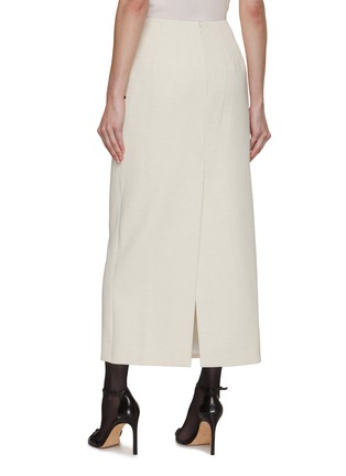Back View - Click To Enlarge - GIA STUDIOS - Long Pencil Skirt