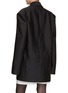 Back View - Click To Enlarge - GIA STUDIOS - Oversized Button Back Blazer