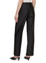 Back View - Click To Enlarge - GIA STUDIOS - Pleated Straight Leg Pants