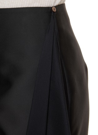  - GIA STUDIOS - Detachable Scarf Mini Skirt