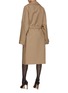 Back View - Click To Enlarge - GIA STUDIOS - Double Breasted Trench Coat