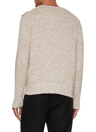 Back View - Click To Enlarge - THEORY - Mauno Breach Crewneck Sweater