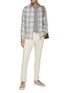 Figure View - Click To Enlarge - THEORY - Irving Plaid Cotton Shirt