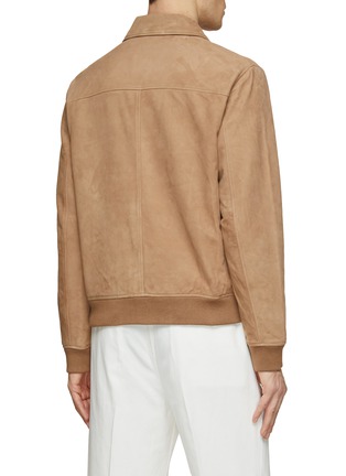 Back View - Click To Enlarge - THEORY - Wyatt Reece Suede Jacket