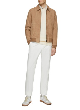 Figure View - Click To Enlarge - THEORY - Wyatt Reece Suede Jacket