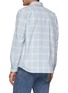 Back View - Click To Enlarge - THEORY - Irving Faded Flannel Shirt