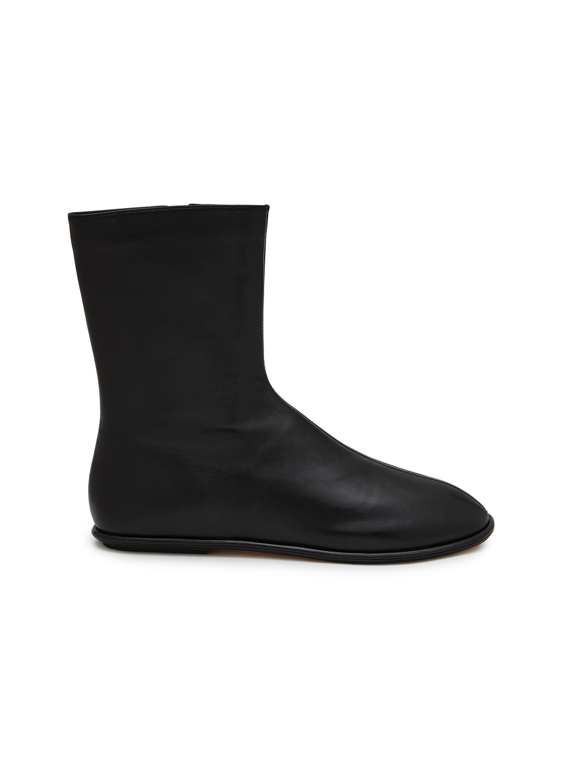 Bucharest Leather Ankle Boot