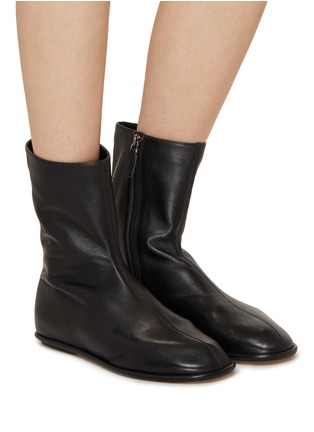 Figure View - Click To Enlarge - EQUIL - Bucharest Leather Ankle Boot