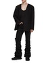 Figure View - Click To Enlarge - WE11DONE - Oversized Wool Blazer