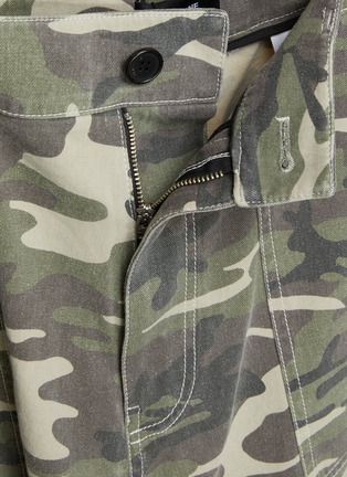  - WE11DONE - Camouflage Cargo Shorts
