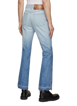 Back View - Click To Enlarge - TOGA VIRILIS - Side Zip Gradient Jeans