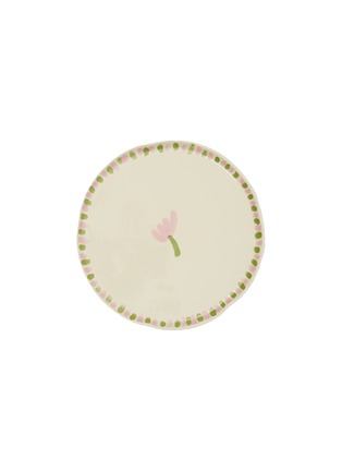 Main View - Click To Enlarge - LA ROMAINE EDITIONS - Portrait de Fleurs Dinner Plate