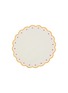 Main View - Click To Enlarge - LA ROMAINE EDITIONS - Tout Rond Table Mat — Orange/Rose