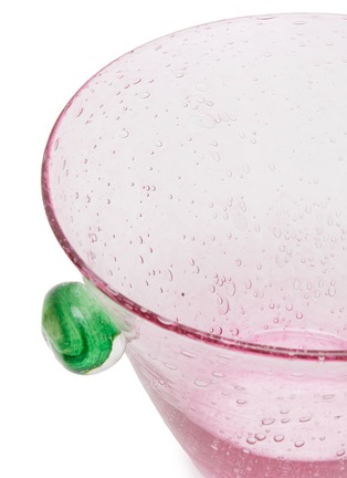 Detail View - Click To Enlarge - LA ROMAINE EDITIONS - The Bubbled Salad Bowl — Pink/Green