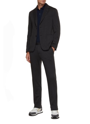 Figure View - Click To Enlarge - LARDINI - Easy Wear Single Breasted Suit
