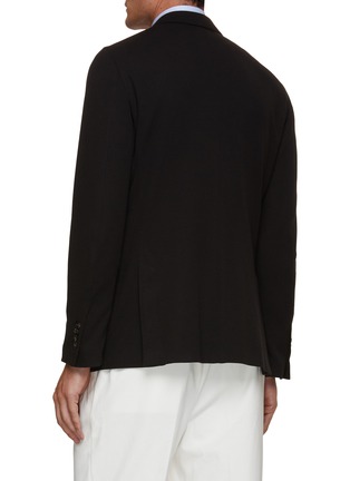 Back View - Click To Enlarge - LARDINI - Single Breasted Knit Blazer