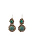 Main View - Click To Enlarge - LORINA BALTEANU - Odetta Chrome Diopside Earrings