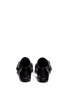 Back View - Click To Enlarge - ALEXANDER WANG - Jacquetta cutout monk-strap leather shoes