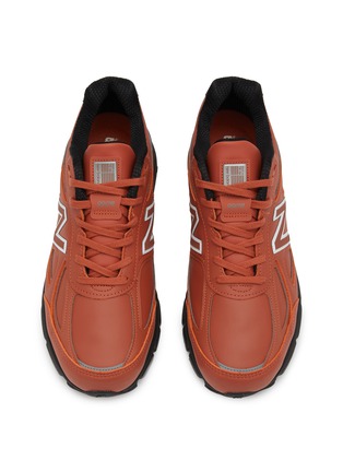 Detail View - Click To Enlarge - NEW BALANCE - 990V4 Low Top Lace Up Sneakers